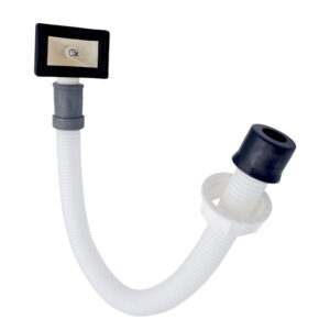 کیت تخلیه سرریز لگن ظرفشویی هایزم مدل Steel 304